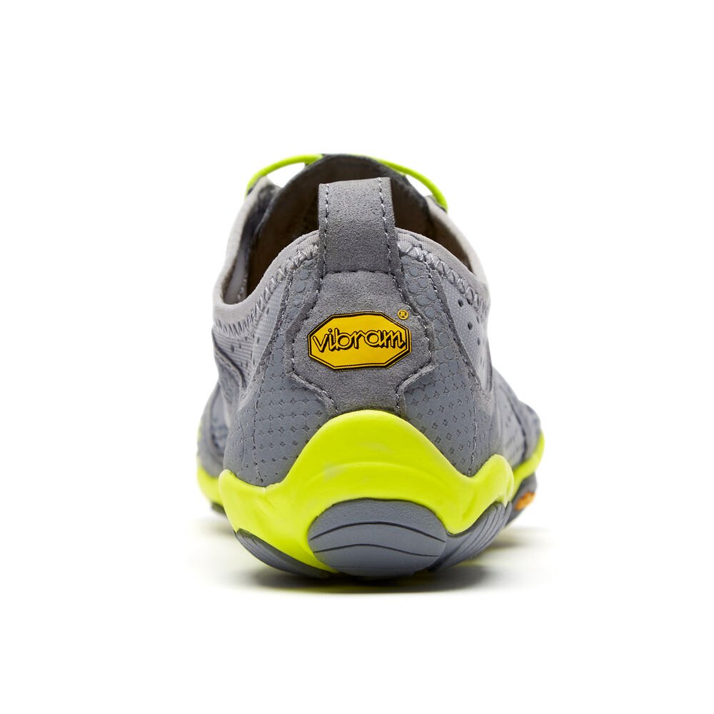 Botas Montaña Mujer Grises/Verdes - FiveFingers V-Run - VRXFID-147